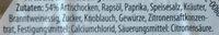 Artischockenherzen Geviertelt Ingredients