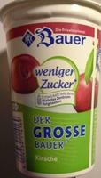 Der Groe Bauer Kirsche Weniger Zucker Report Card