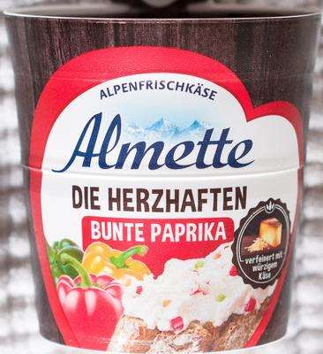 Almette Die Herzhaften Bunte Paprika