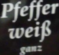 Pfeffer Wei Ganz Ingredients