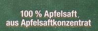 Apfel Klar Ingredients