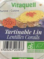 Tartinable Lin Lentilles Corails Report Card