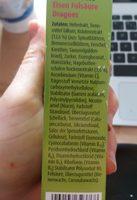 Eisen Folsure Dragees Ingredients