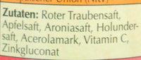 Rotbckchen Immunstark Ingredients