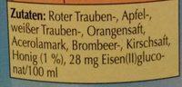 Rotbckchen Klassik Ingredients