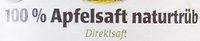 Apfelsaft Naturtrb Direktsaft Ingredients