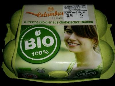 6 Frische Bio-Eier Aus Kogischer Haltung
