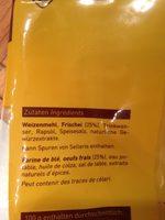 Gourmet Eierknpfle Ingredients