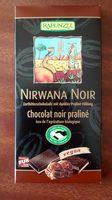 Chocolat Nirwana Noir Pralin Report Card