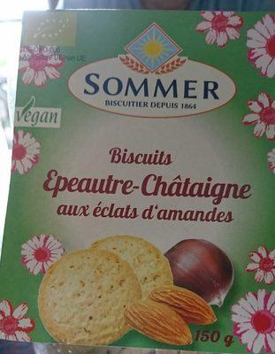 Biscuits Peautre Chtaigne Clats Amande