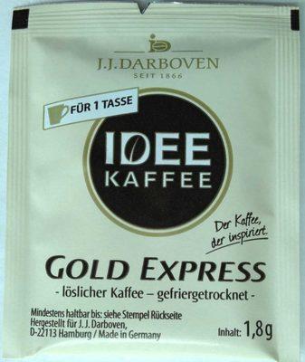 Idee Kaffee Gold Express
