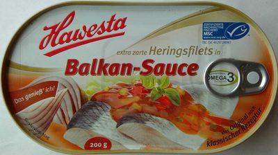 Heringsfilets In Balkan-Sauce