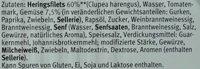 Heringsfilets In Balkan-Sauce Ingredients