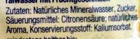 Vitrex Mit Mango-Maracuja-Geschmack Ingredients