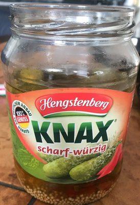 Crunchy Gherkins Hot And Spicy With Chili