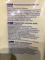 Pflaumen Extra Gro, Entsteint Ingredients