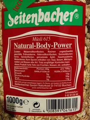 Msli 615 Natural-Body-Power