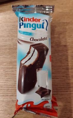 Kinder Pingui Gouter Frais Genoise Avec Chocolat Noir Extra, Fourree Lait Et Cacao T4 Pack De 4 Etuis X30g