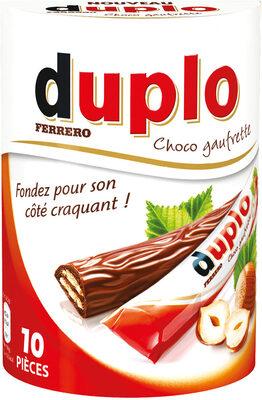 Duplo Choco Gaufrette T10 Boite De 10 Pieces
