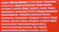 Kinder Bueno Ingredients