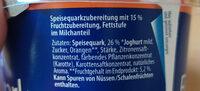 Fruchtquark Ingredients