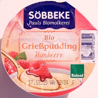 Bio Griepudding Himbeere