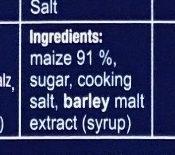 Corn Flakes Ingredients
