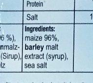 Cornflakes Ingredients