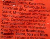 Kirschlikr Fsschen Ingredients