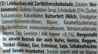 Schoko-Lebkuchen Figuren Ingredients