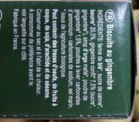 Linea Natura American Ingwer Cookies, 175 GR Packung Ingredients