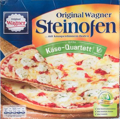 Steinofen Pizza Kse-Quartett