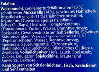 Steinofen Pizza Chicken Ingredients