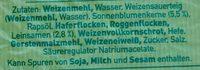 Korner Harmonie Ingredients