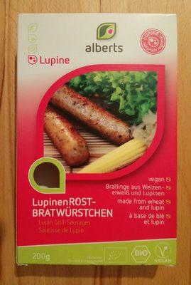 Lupinenrostbratwrstchen