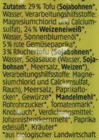 Veggie Salami Ingredients