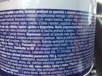 Sportness Iso-drink Ingredients