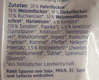 Marokkanische Bratlinge Ingredients