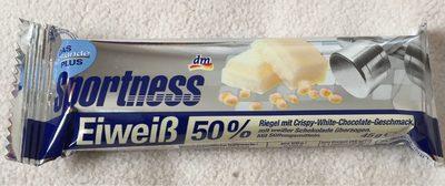 Sportness 50% Eiwei-riegel Vanille-joghurt-crisp-geschmack