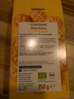 Dinkel Kekse, Zittrone & Kokos Ingredients