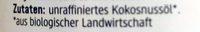 DM Bio Kokosl Nativ Ingredients