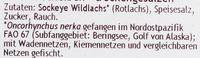 Gerucherter Wildlachs Ingredients