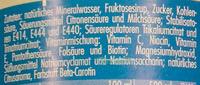 Urbacher Sport Grapefruit-Zitrone Ingredients