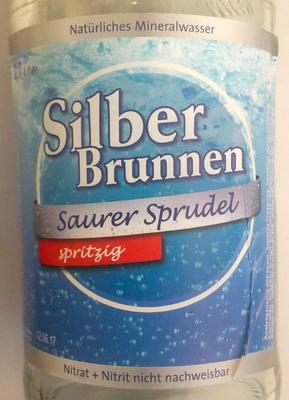 Silber Brunnen Saurer Sprudel Spritzig