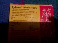 Dallmann's Salbei-Bonbons Ingredients