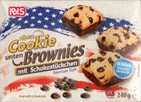 Oben Cookie Unten Brownies Mit Schokostckchen American Style Report Card