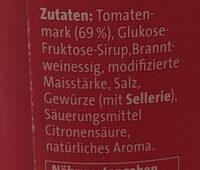 Bautzner Ketchup Ingredients
