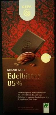 Grand Noir Edelbitter 85%