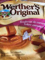 Bonbons Tendresse De Caramel WERTHER'S ORIGINAL Ingredients
