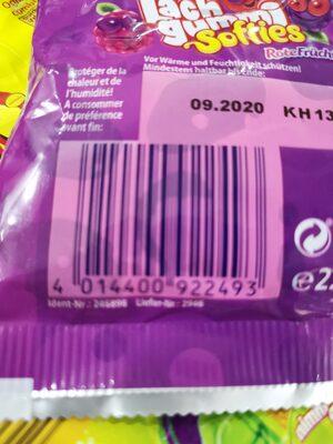Lachgummi Softies Rote Frchte